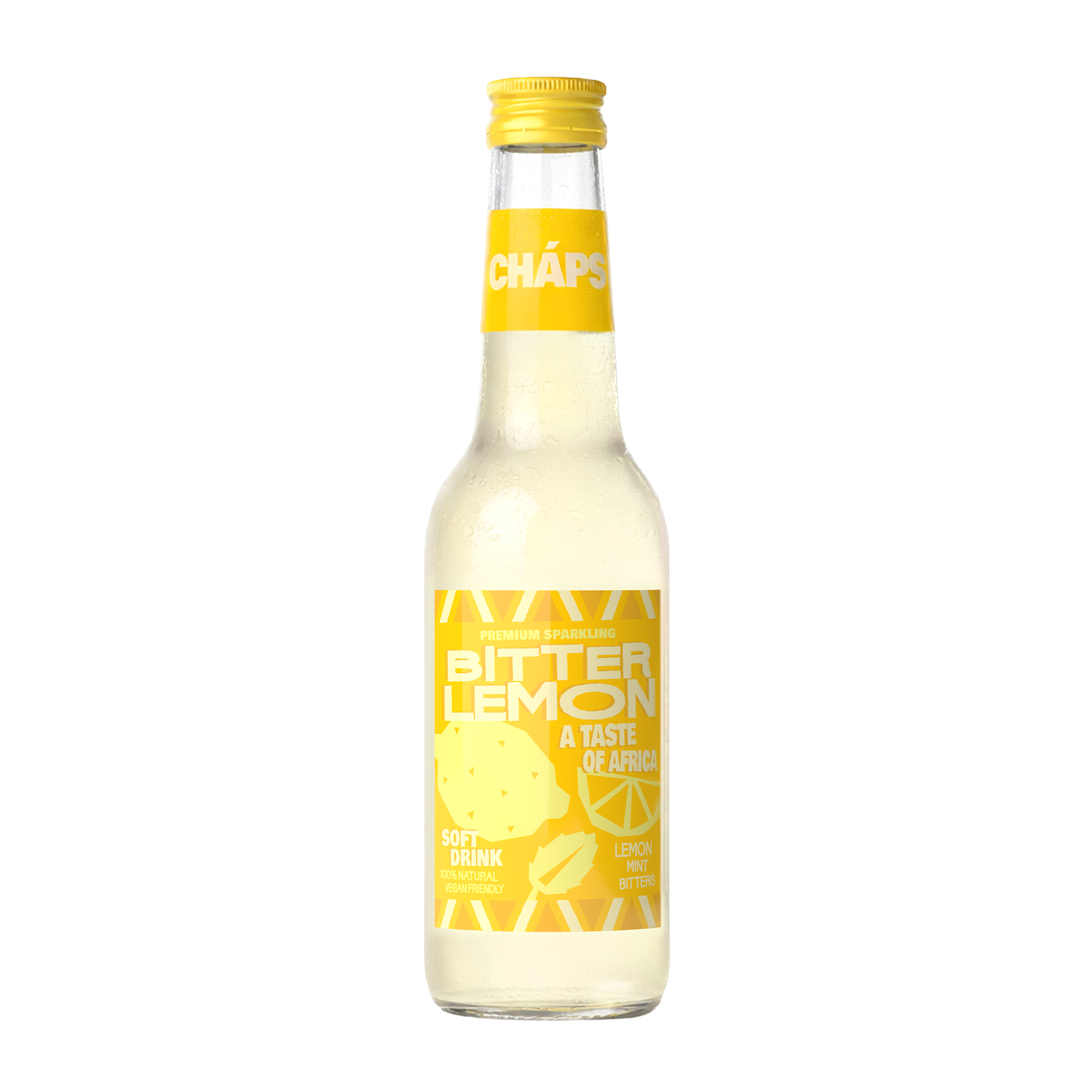 Cháps: Premium Bitter Lemon Drink x 12 pack – Chaps